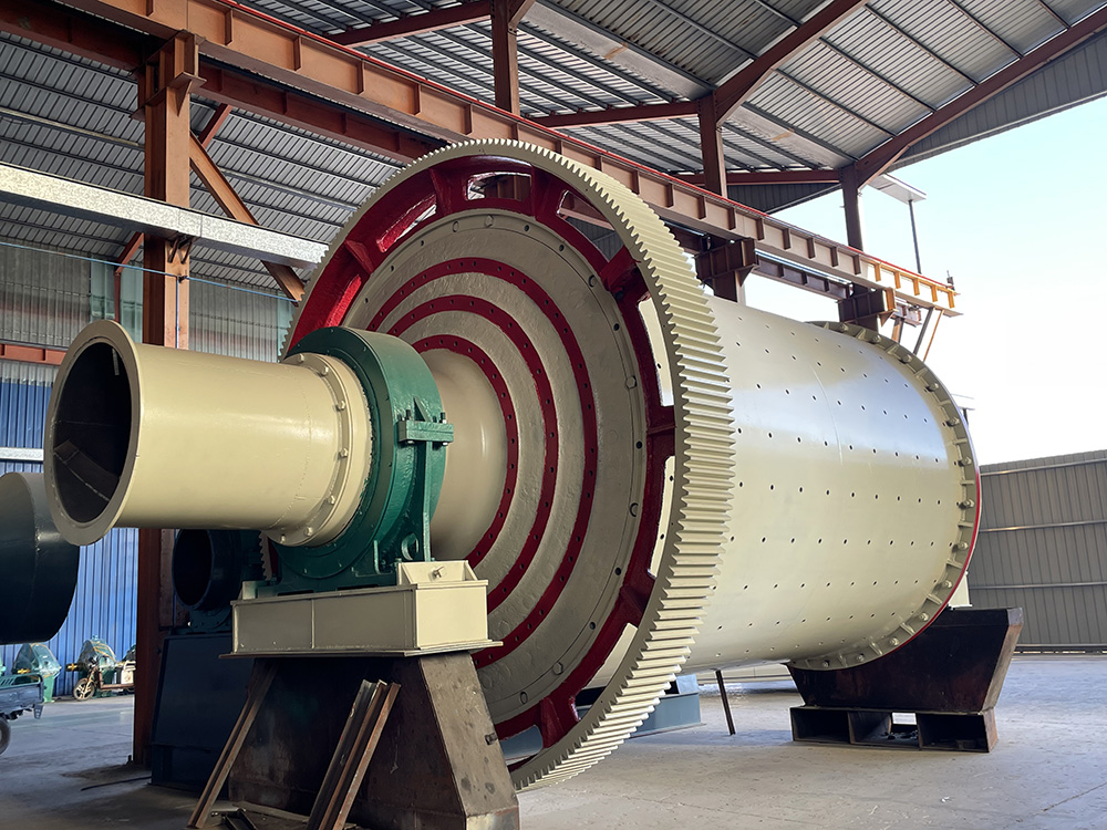 球磨機內螺旋葉片的作用